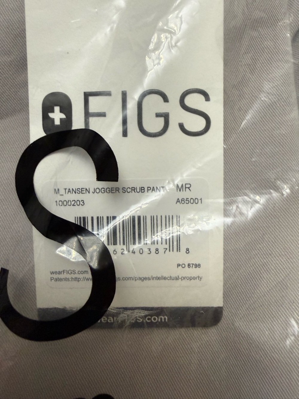 FIGS Tansen Jogger Scrub Pants Mens Medium Regular Gray NWT Sealed - Picture 7 of 9